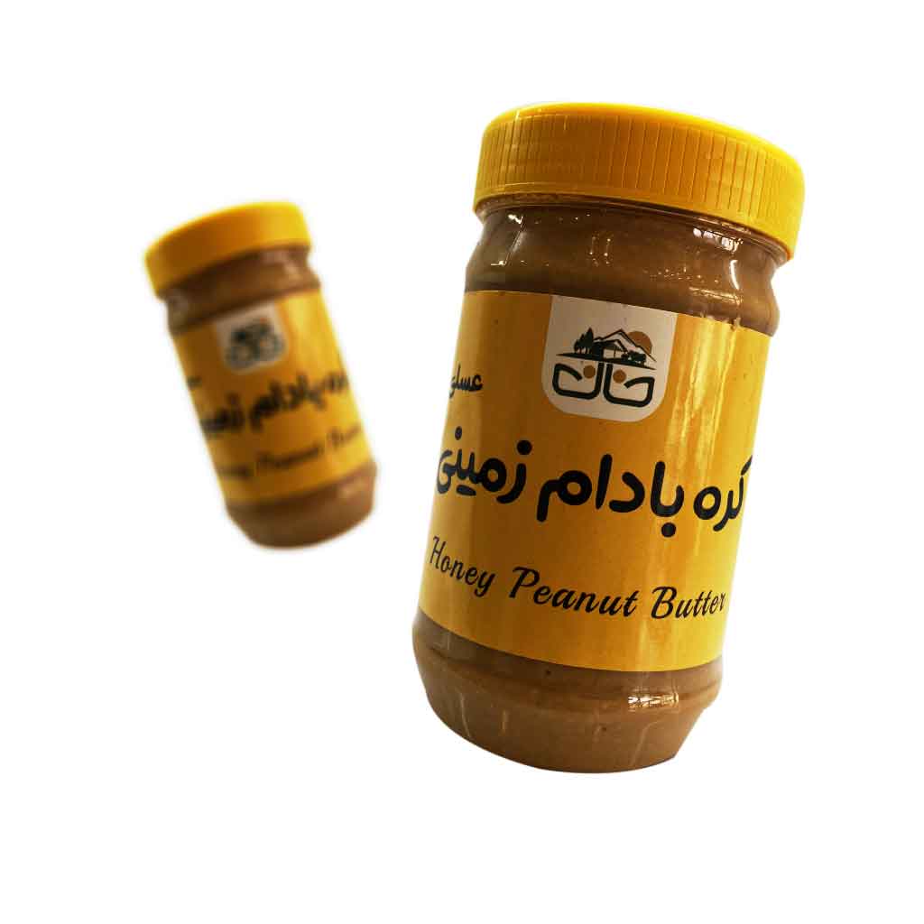 کره بادام زمینی خالص و ارگانیک