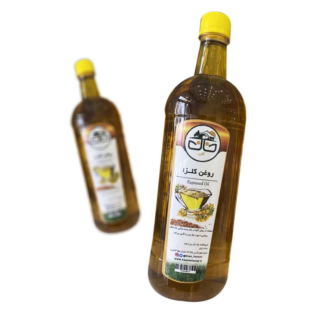 روغن کلزا طبیعی و ارگانیک خان سلامت